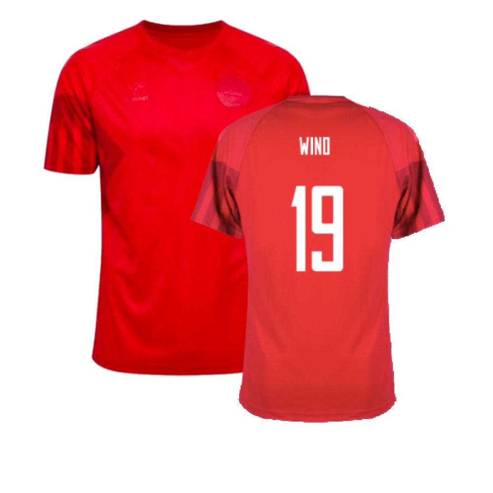 2022-2023 Denmark Home Shirt - Kids (Wind 19)