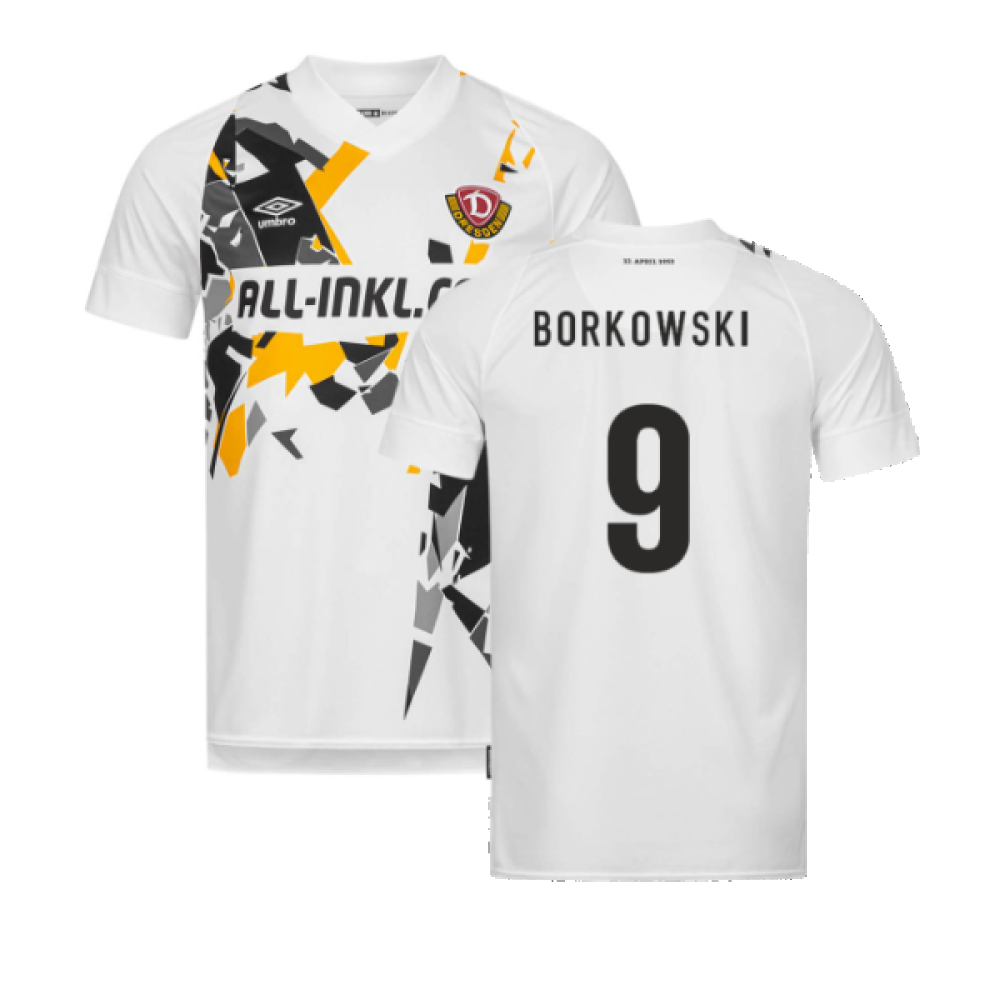 2022-2023 Dynamo Dresden Away Shirt (Borkowski 9)