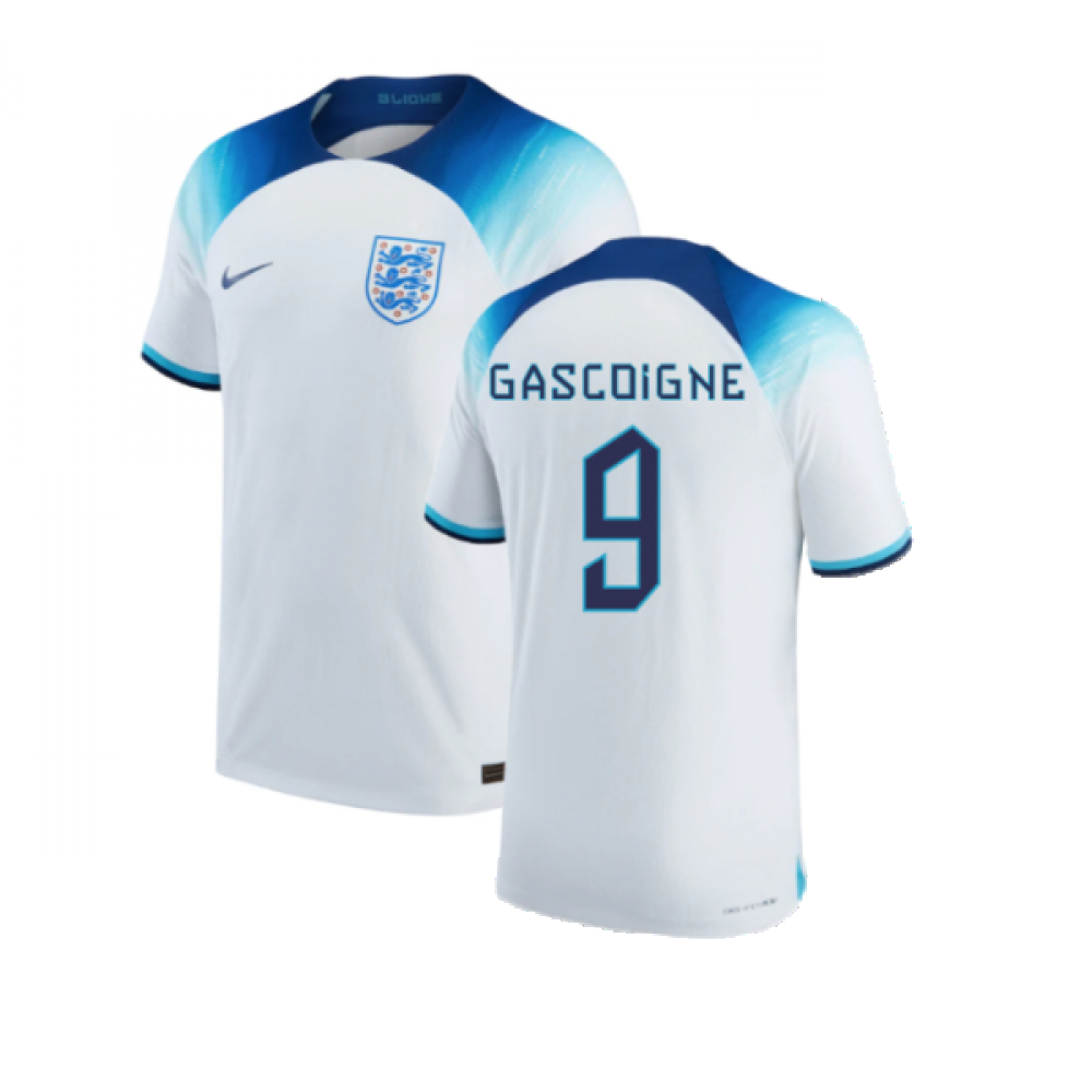 2022-2023 England Home Match Vapor Shirt (Gascoigne 9)