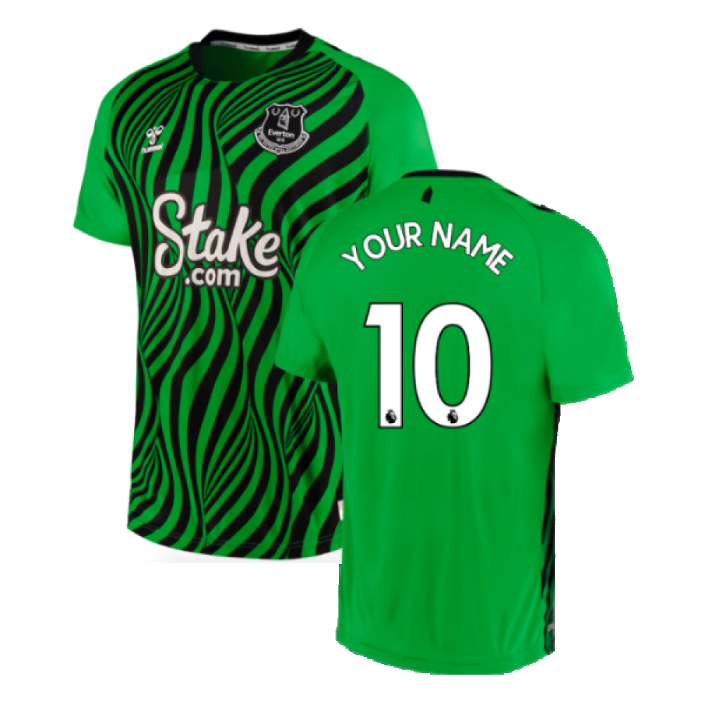 2022-2023 Everton Home Goalkeeper Shirt (Green) (Your Name)