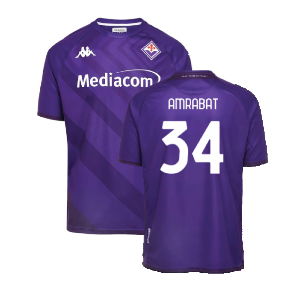 2022-2023 Fiorentina Home Jersey (AMRABAT 34)