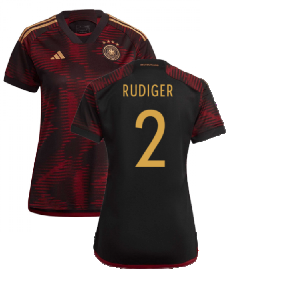 2022-2023 Germany Away Shirt (Ladies) (RUDIGER 2)