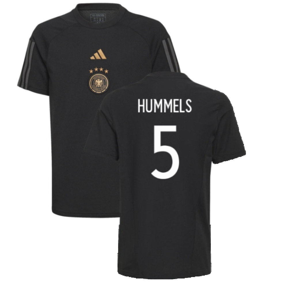 2022-2023 Germany Core Tee (Black) - Kids (HUMMELS 5)