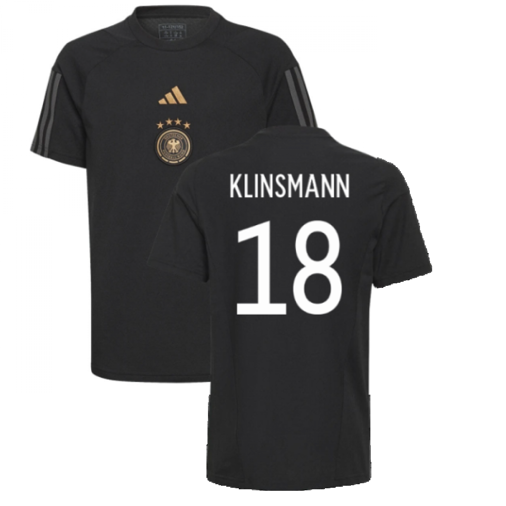 2022-2023 Germany Core Tee (Black) - Kids (KLINSMANN 18)