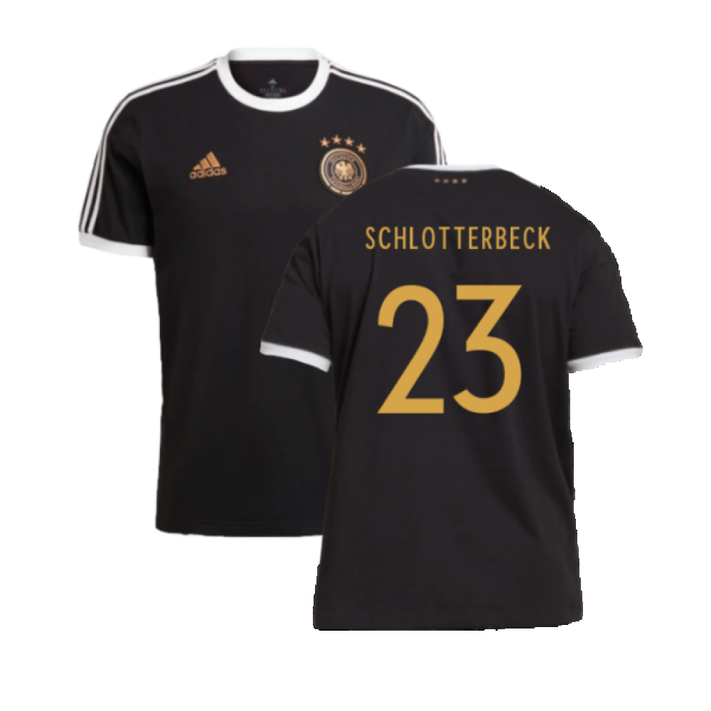 2022-2023 Germany DNA 3S Tee (Black) (Schlotterbeck 23)