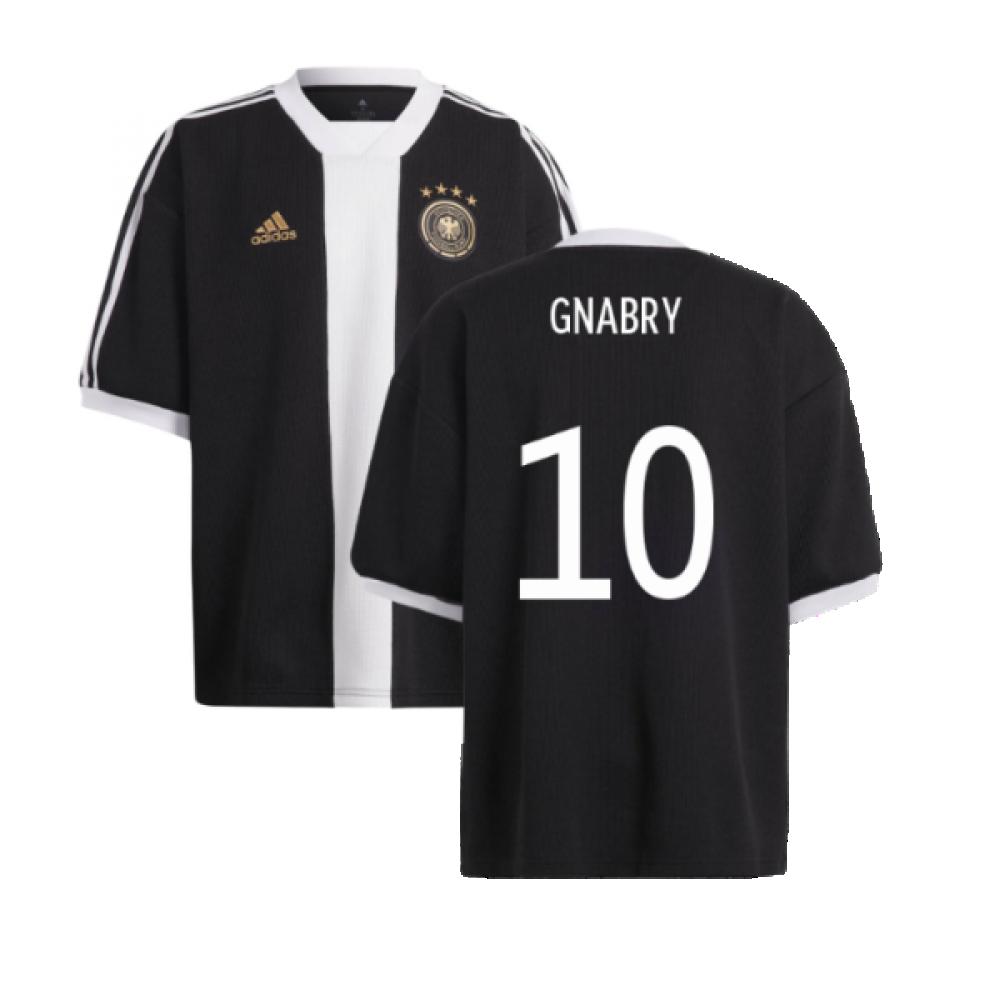 2022-2023 Germany Icon 34 Jersey (Black) (Gnabry 10)