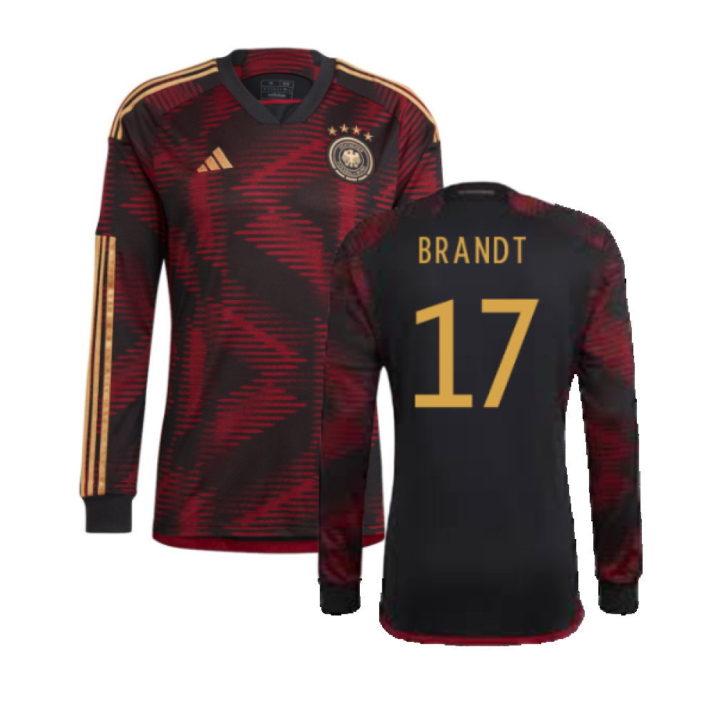 2022-2023 Germany Long Sleeve Away Shirt (Brandt 17)