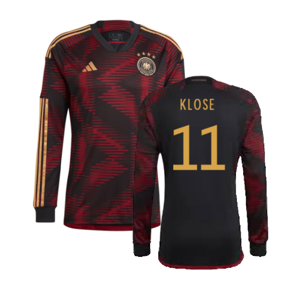 2022-2023 Germany Long Sleeve Away Shirt (Klose 11)