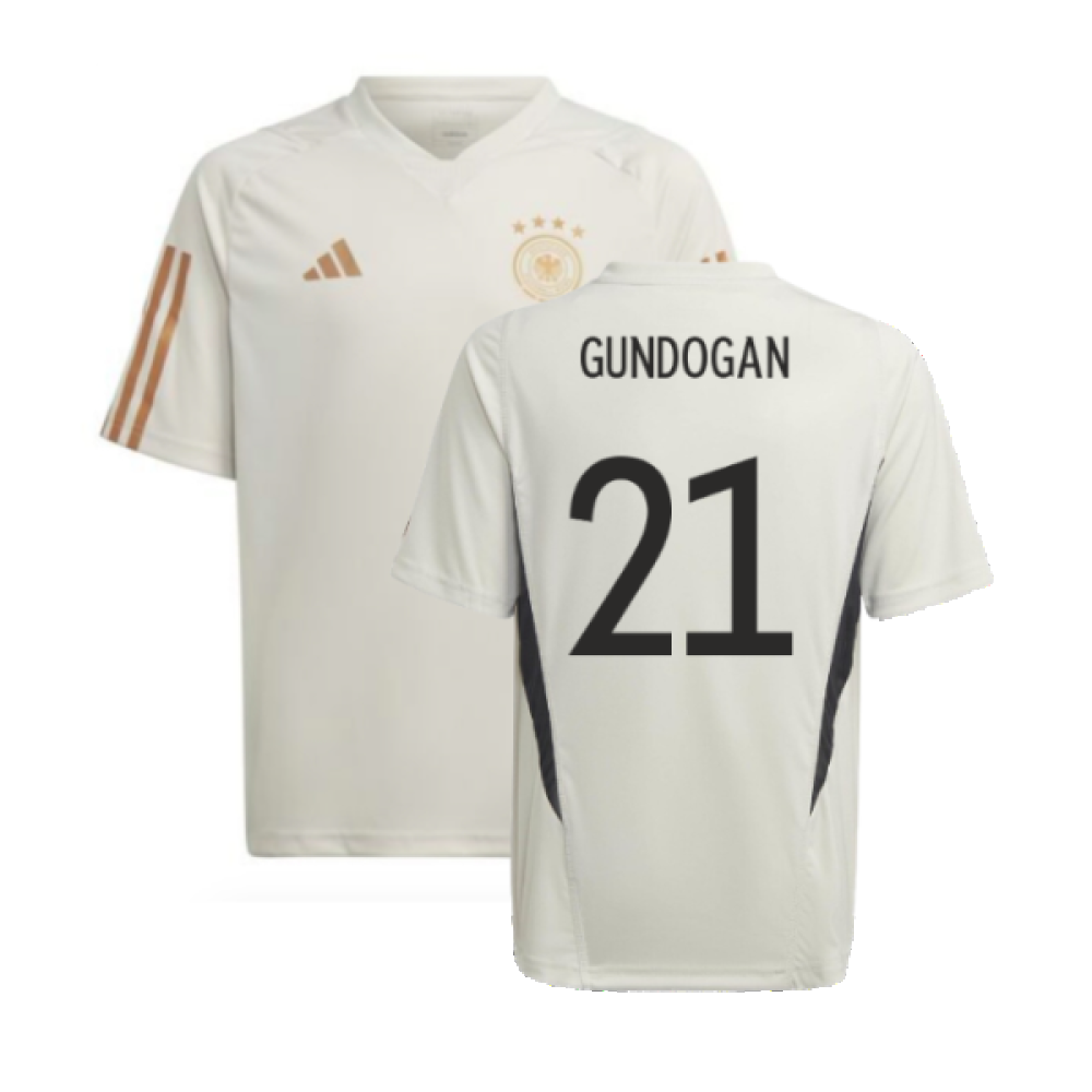 2022-2023 Germany Training Jersey (Alumina) - Kids (Gundogan 21)