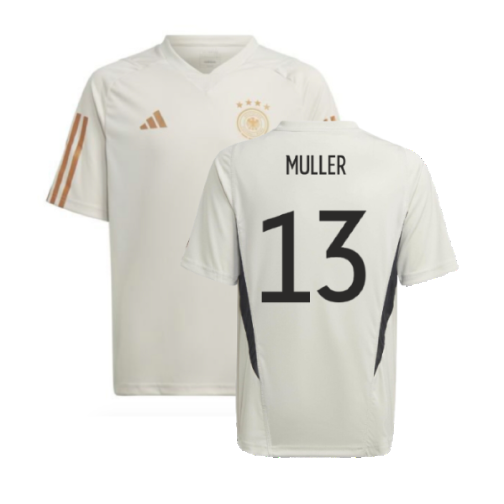 2022-2023 Germany Training Jersey (Alumina) - Kids (Muller 13)