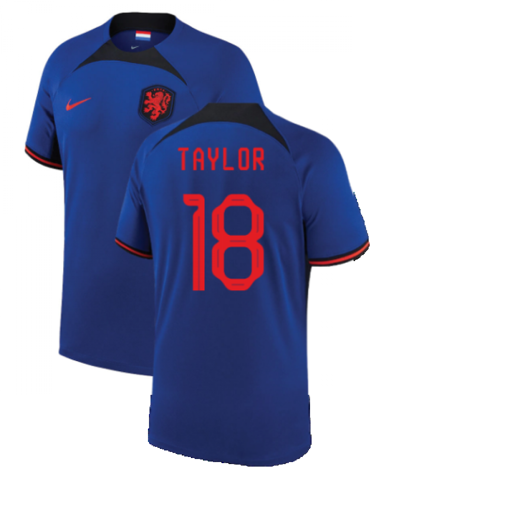 2022-2023 Holland Away Shirt (Kids) (TAYLOR 18)