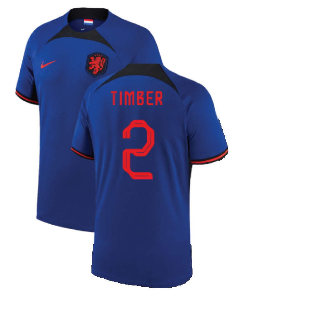 2022-2023 Holland Away Shirt (Kids) (TIMBER 2)