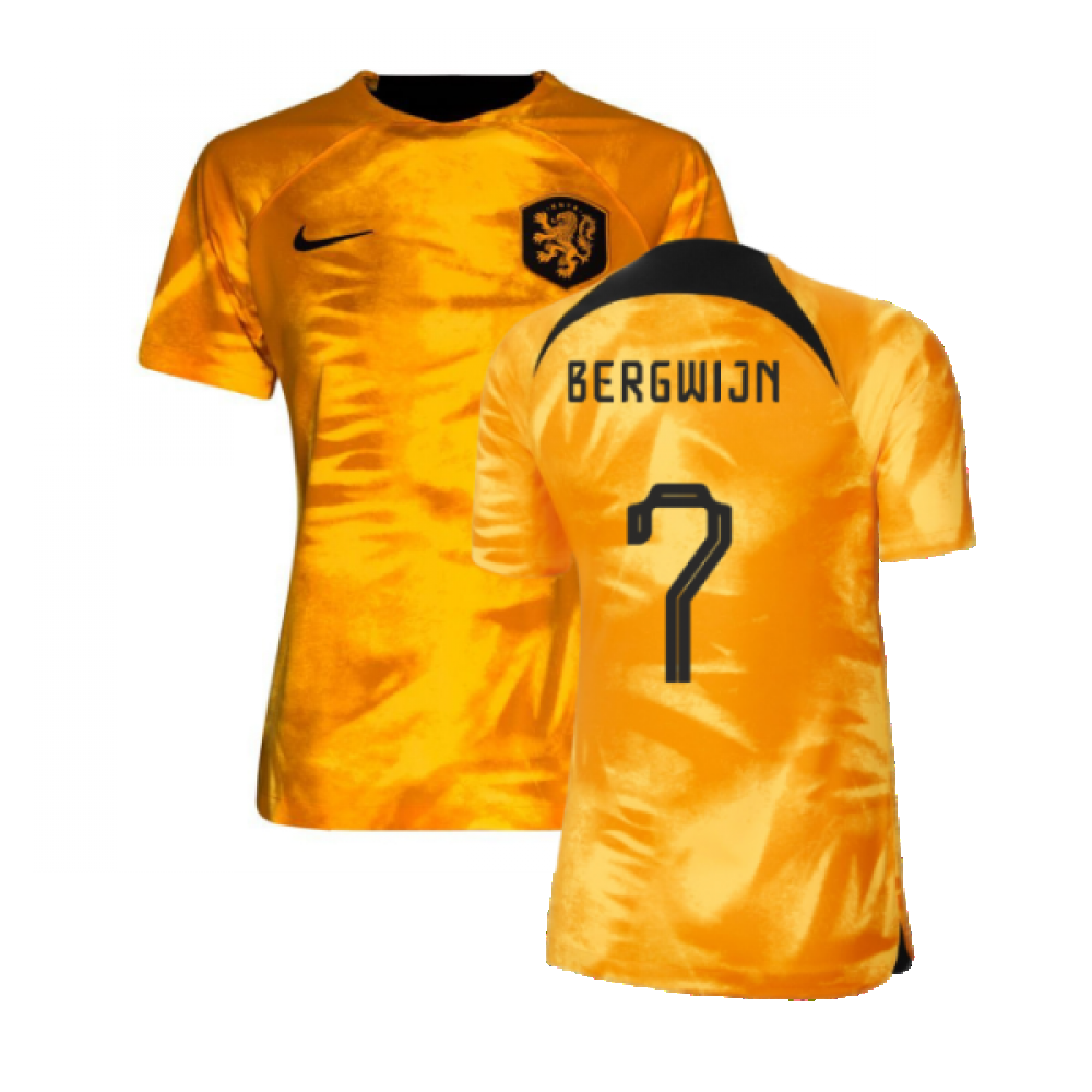 2022-2023 Holland Home Shirt (Ladies) (Bergwijn 7)