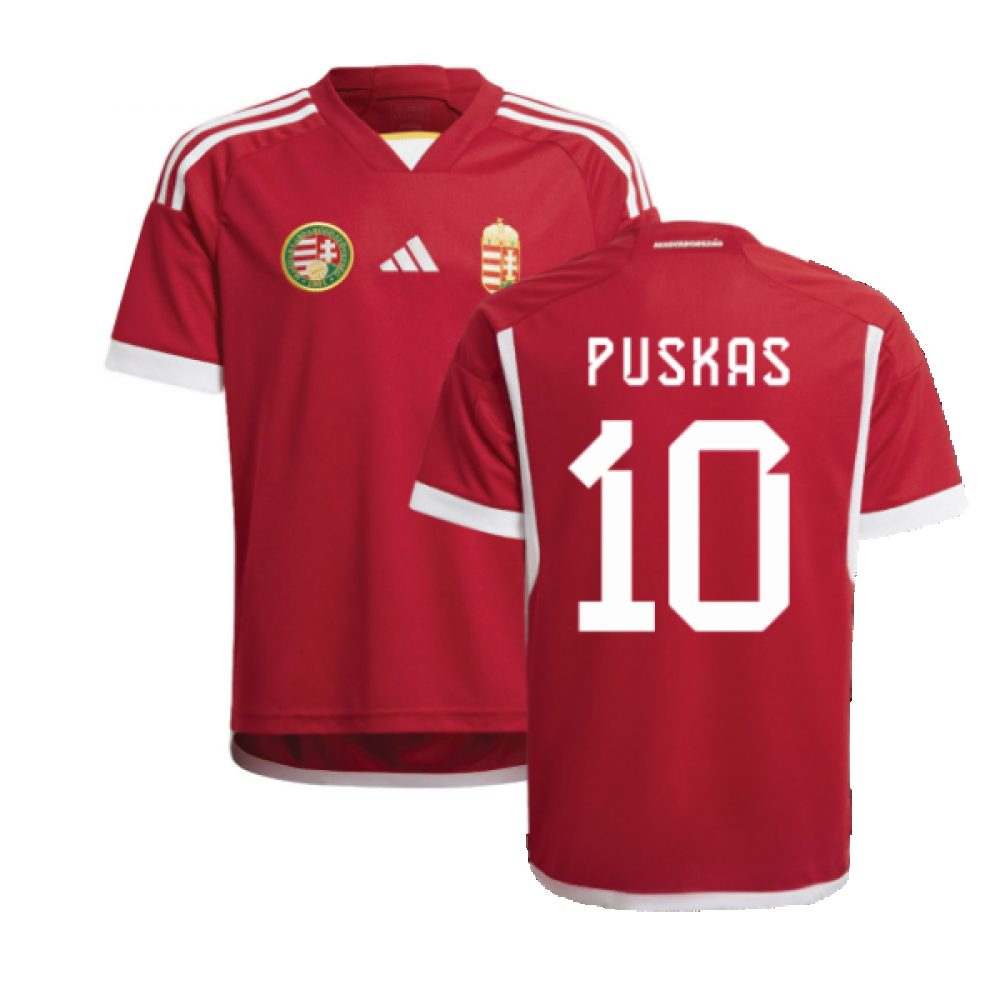 2022-2023 Hungary Home Shirt (Kids) (PUSKAS 10)