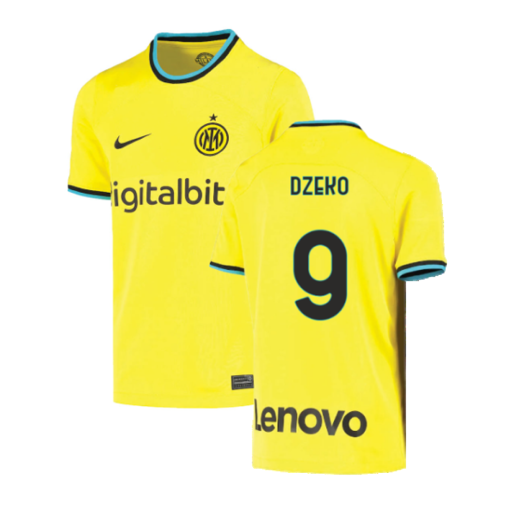 2022-2023 Inter Milan Third Shirt (Kids) (DZEKO 9)