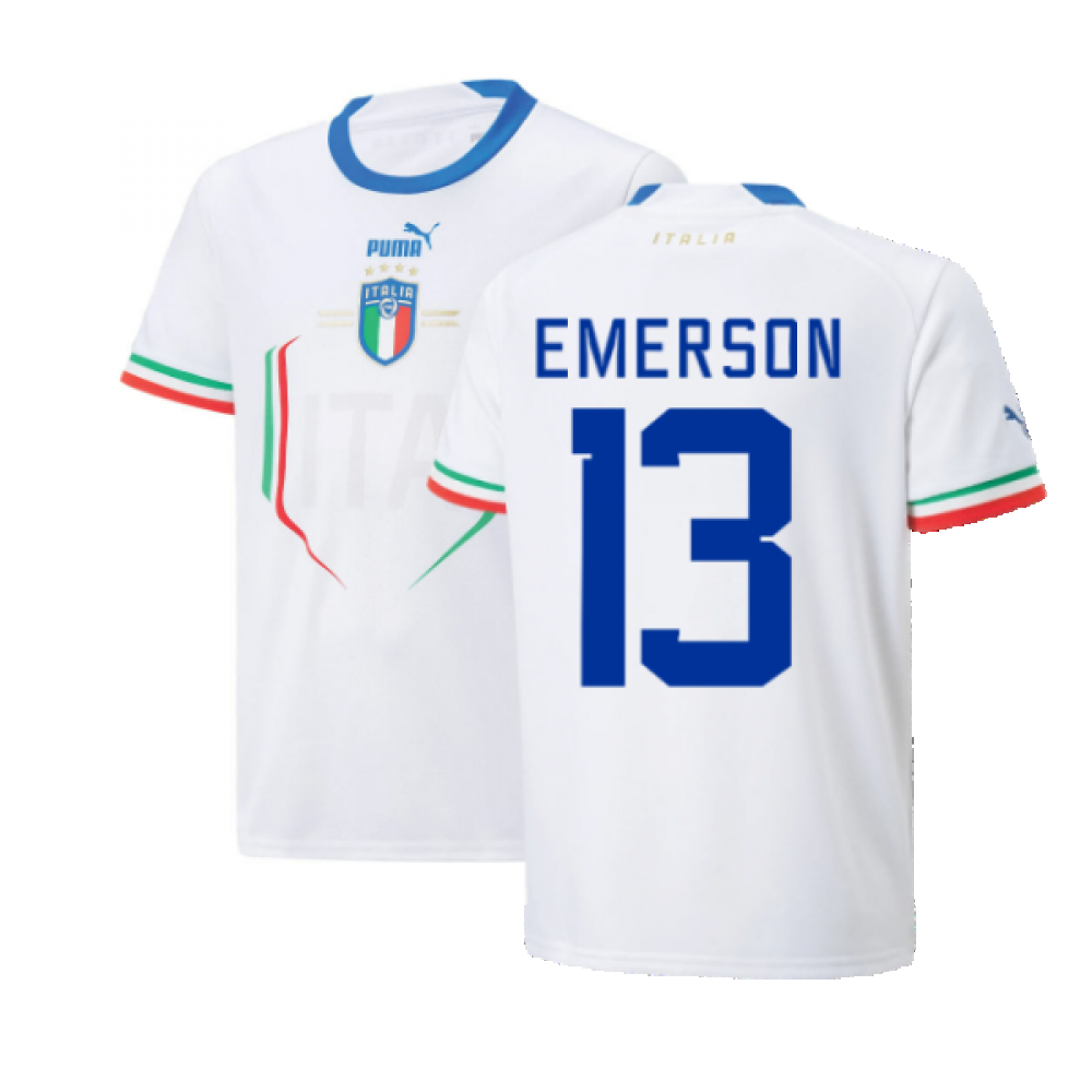 2022-2023 Italy Away Shirt (Kids) (EMERSON 13)