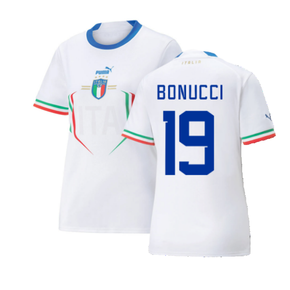 2022-2023 Italy Away Shirt (Ladies) (BONUCCI 19)