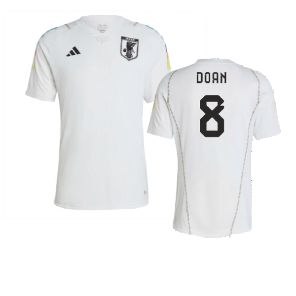 2022-2023 Japan Pre-Match Shirt (White) (Doan 8)