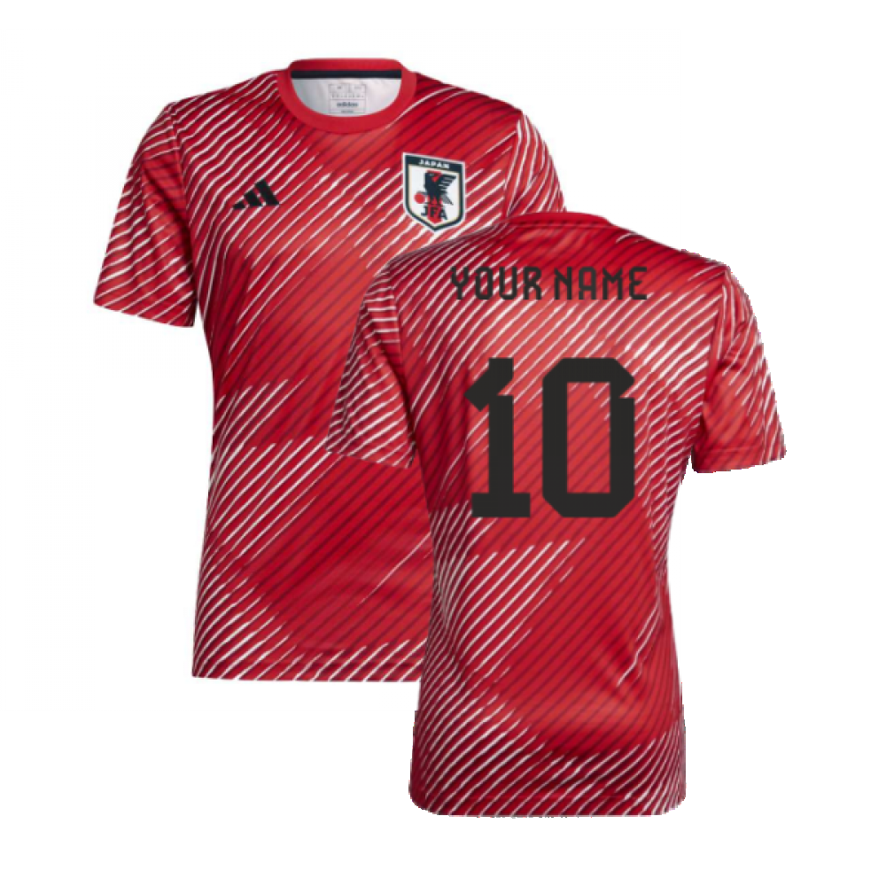 2022-2023 Japan Pre-Match Shirt (Your Name)