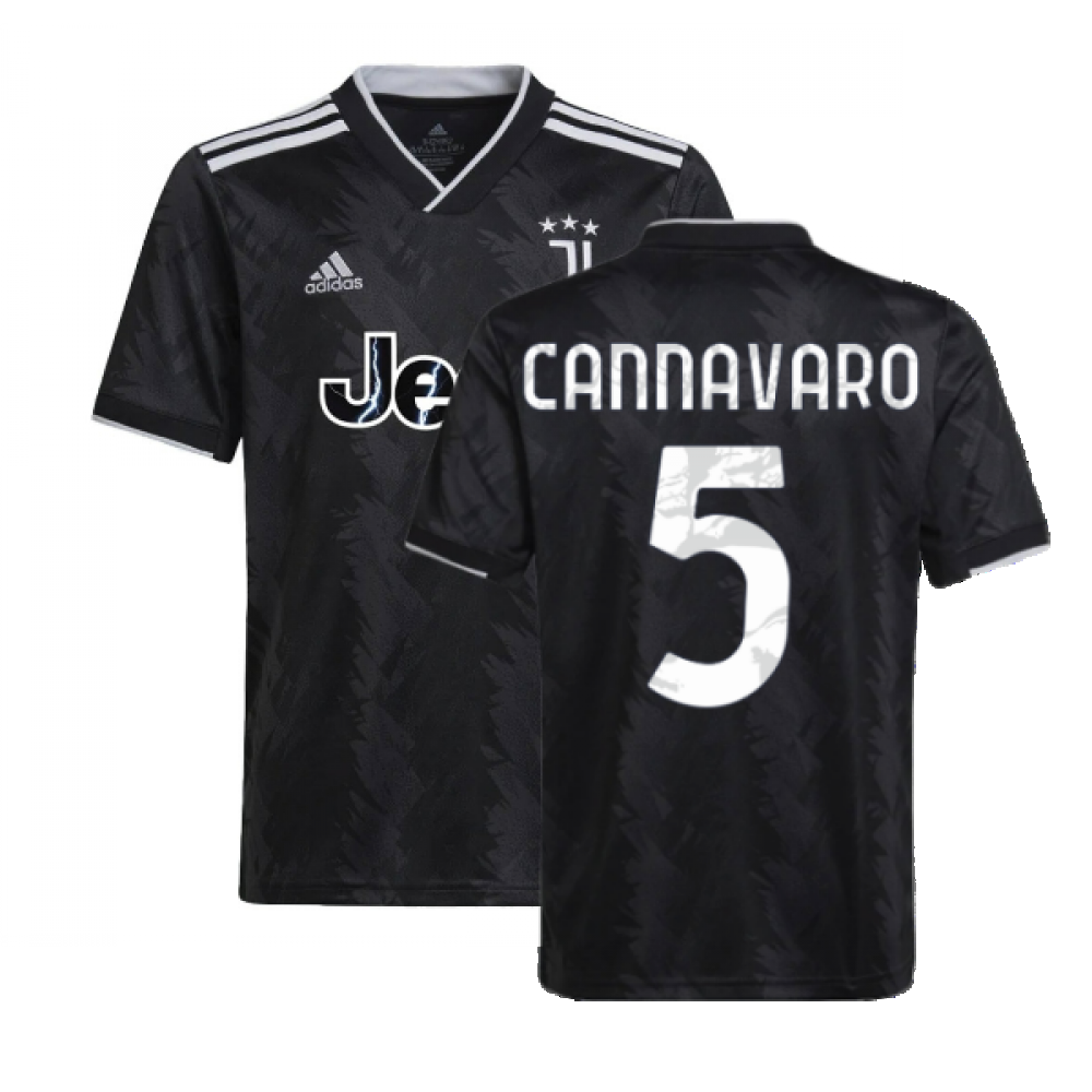 2022-2023 Juventus Away Shirt (Kids) (CANNAVARO 5)