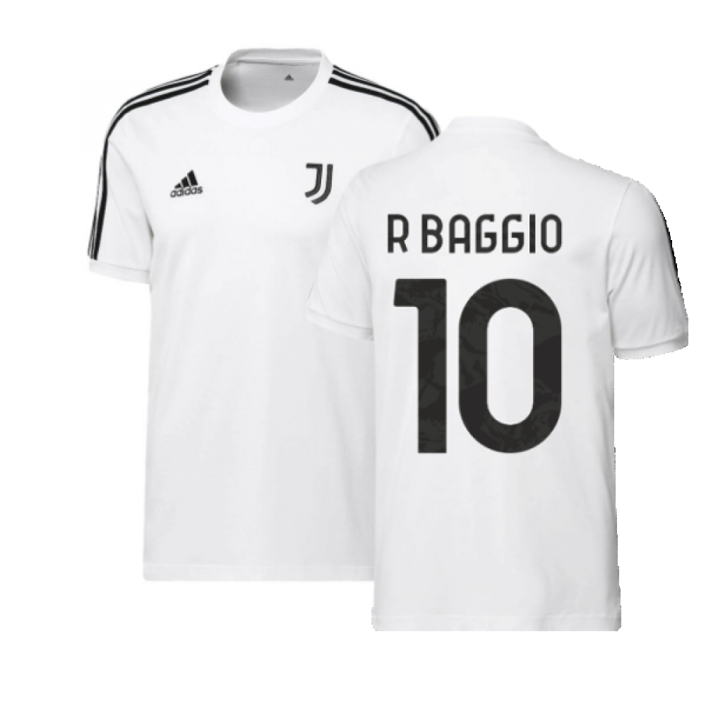 2022-2023 Juventus DNA 3S Tee (White) (R BAGGIO 10)