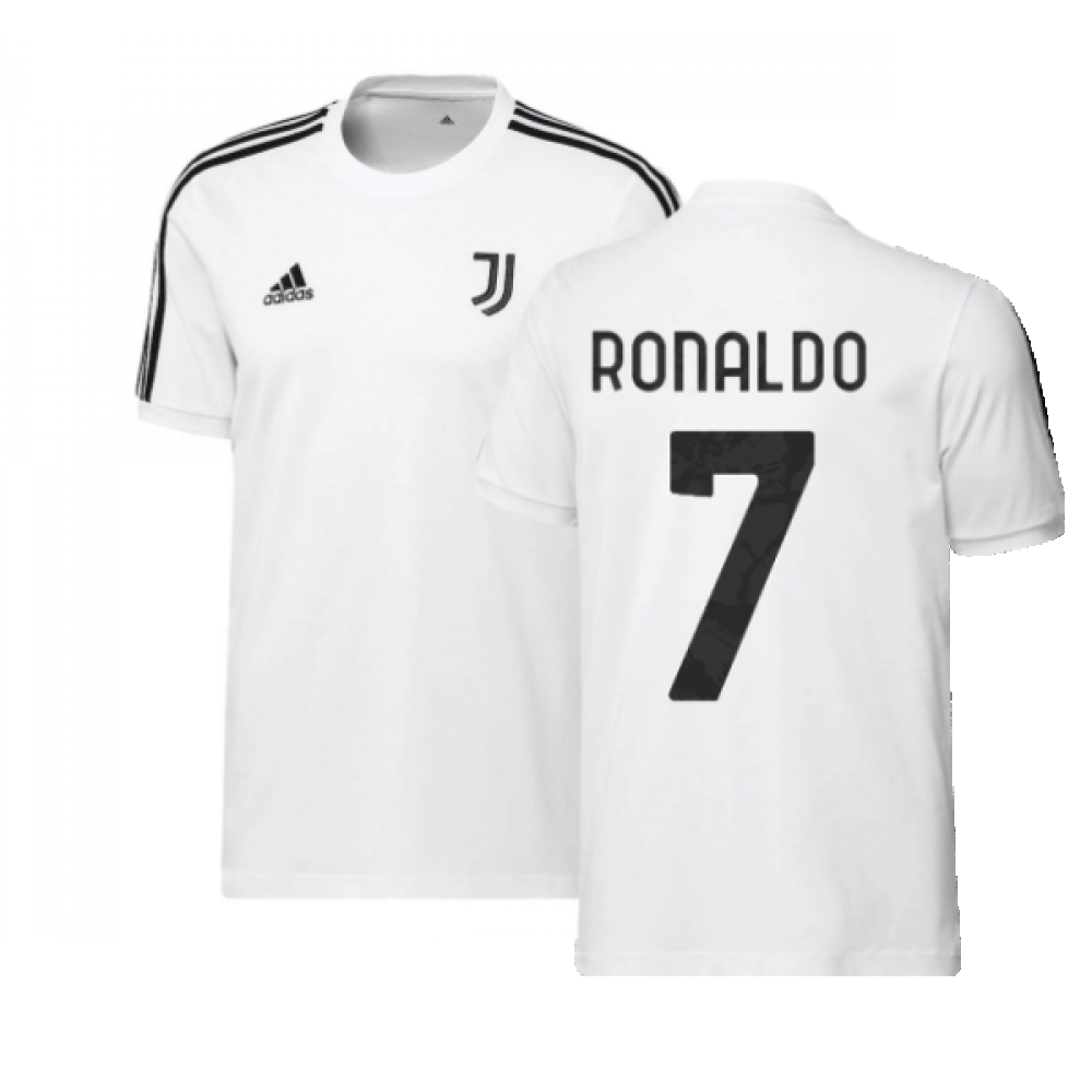 2022-2023 Juventus DNA 3S Tee (White) (RONALDO 7)
