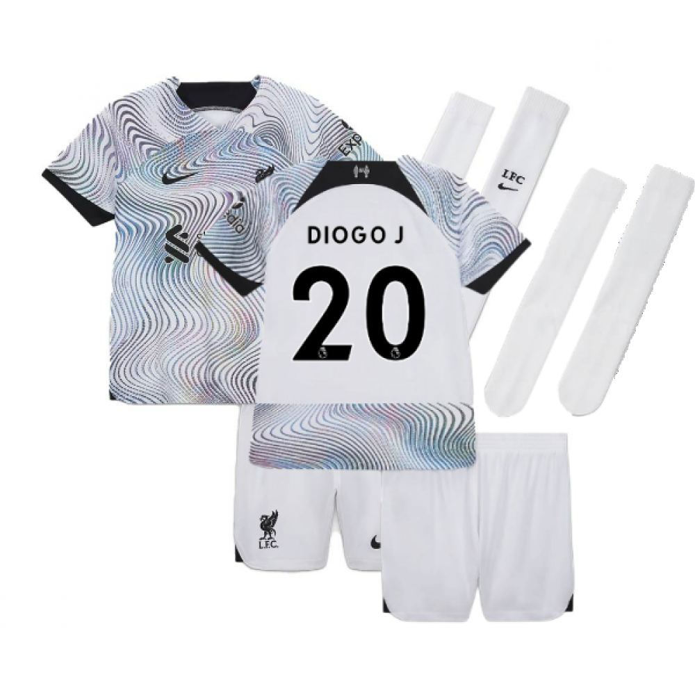 2022-2023 Liverpool Away Mini Kit (DIOGO J 20)