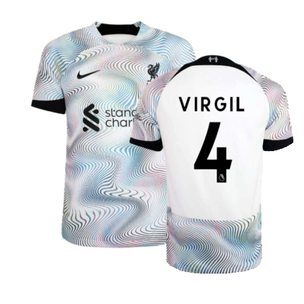 2022-2023 Liverpool Away Shirt (VIRGIL 4)