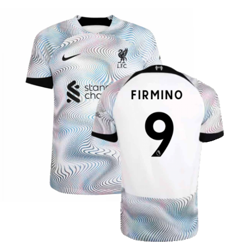 2022-2023 Liverpool Away Vapor Player Issue Shirt (FIRMINO 9)