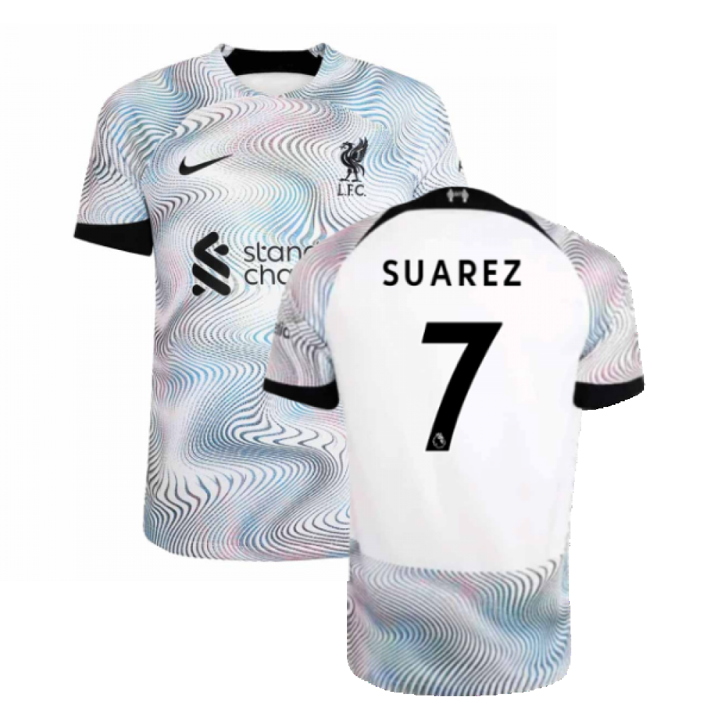 2022-2023 Liverpool Away Vapor Player Issue Shirt (Suarez 7)
