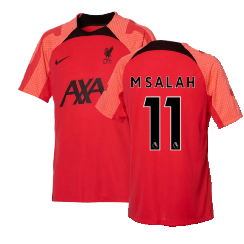 2022-2023 Liverpool Strike Training Jersey (Red) (M SALAH 11)