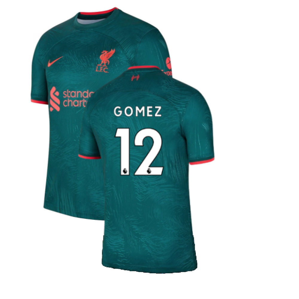 2022-2023 Liverpool Third Shirt (GOMEZ 12)