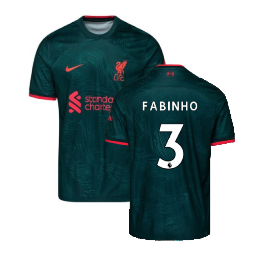 2022-2023 Liverpool Third Shirt (Kids) (FABINHO 3)