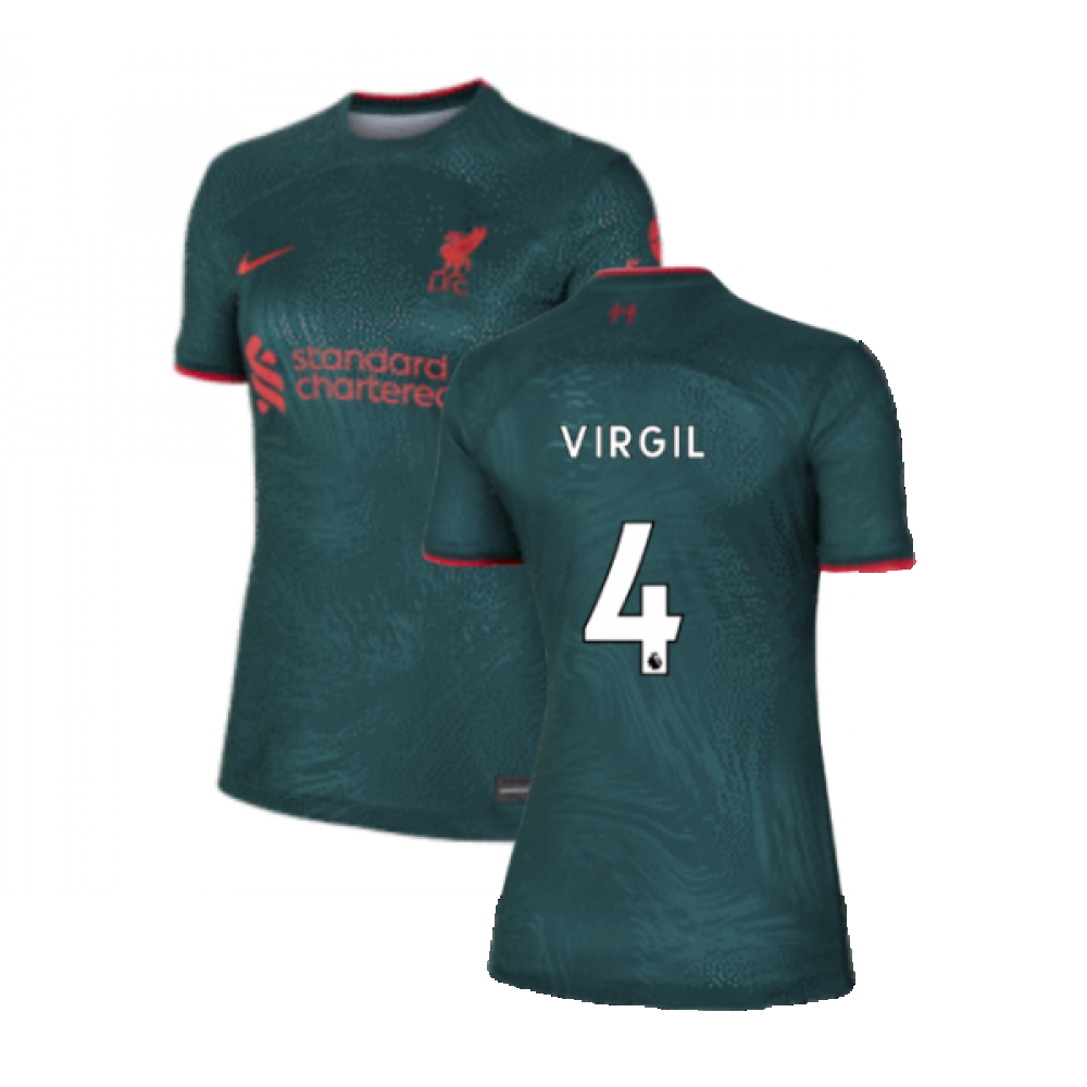 2022-2023 Liverpool Third Shirt (Ladies) (VIRGIL 4)