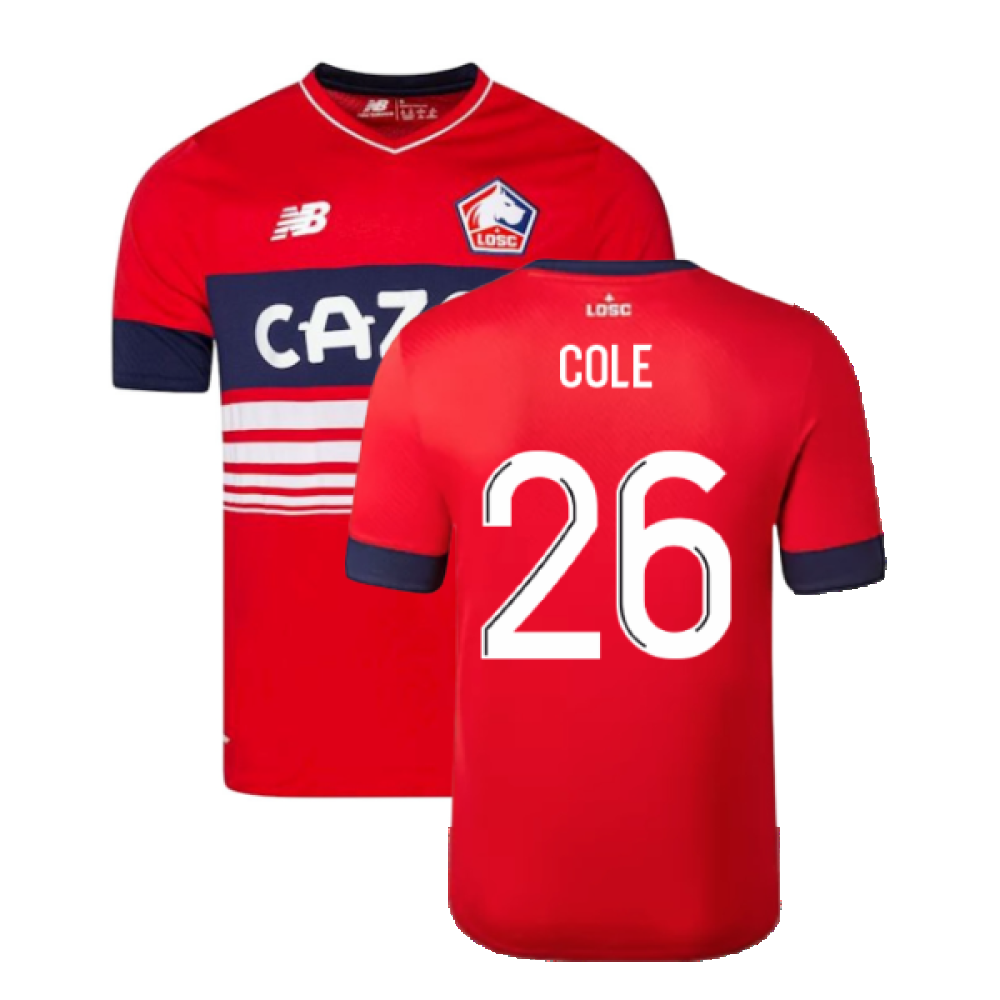 2022-2023 LOSC Lille Home Shirt (Cole 26)