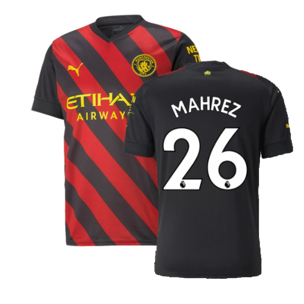 2022-2023 Man City Away Shirt (MAHREZ 26)