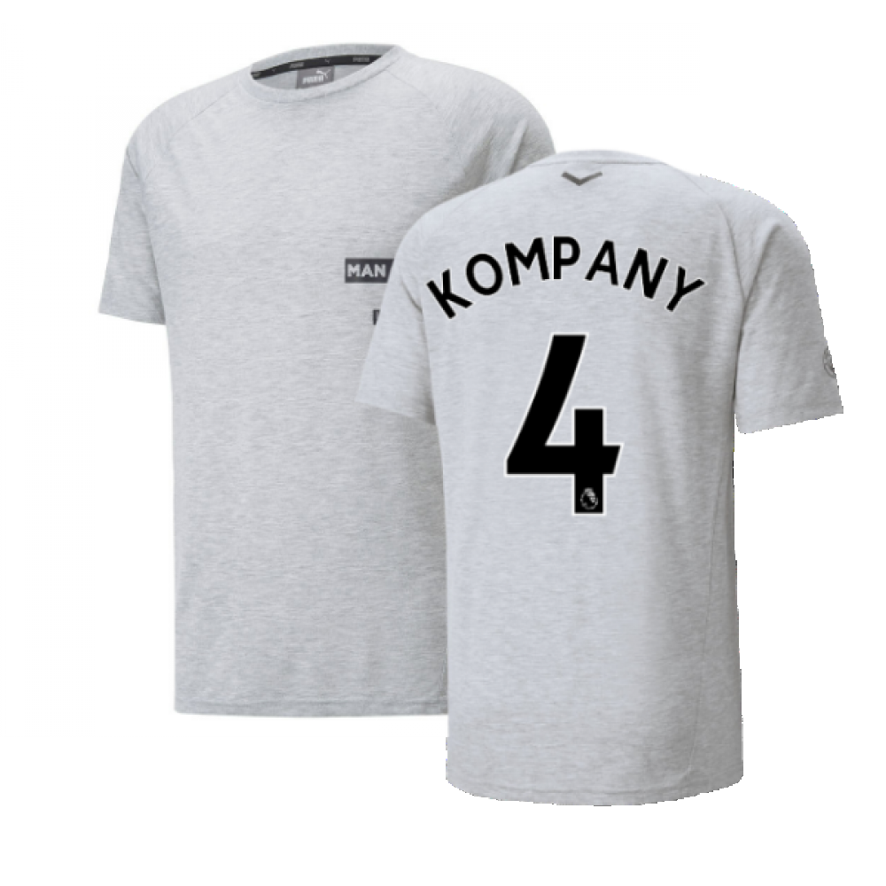 2022-2023 Man City Casuals Tee (Light Grey) (KOMPANY 4)