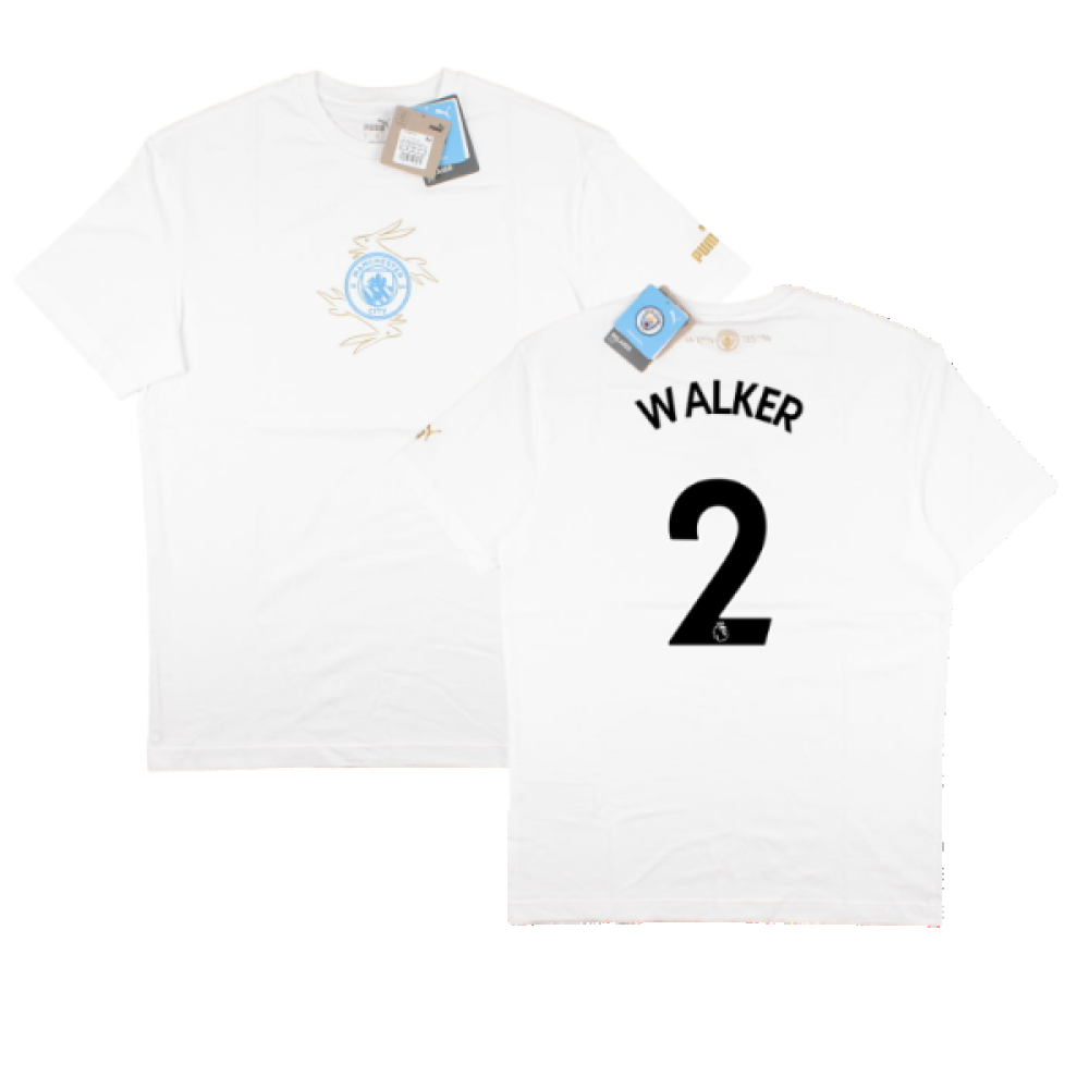 2022-2023 Man City Chinese New Year Tee (White) (Walker 2)