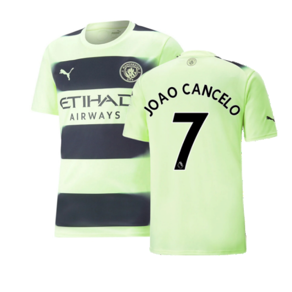 2022-2023 Man City Third Shirt (JOAO CANCELO 7)