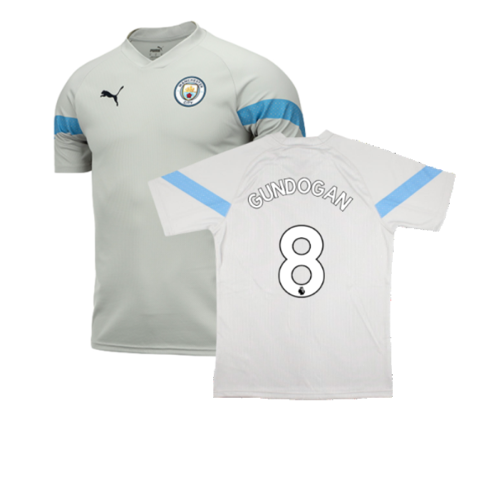 2022-2023 Man City Training Jersey (Grey Violet) (Gundogan 8)