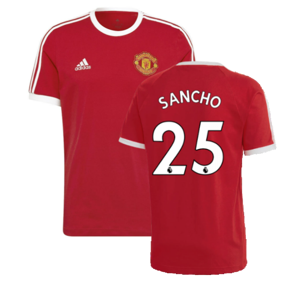 2022-2023 Man Utd 3S DNA Tee (Red) (SANCHO 25)