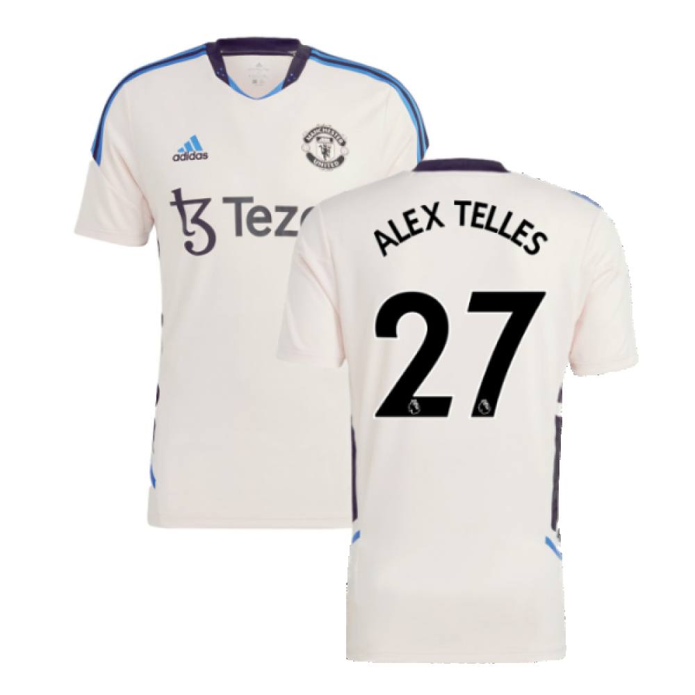2022-2023 Man Utd Condivo Pro Jersey (Pink) (ALEX TELLES 27)