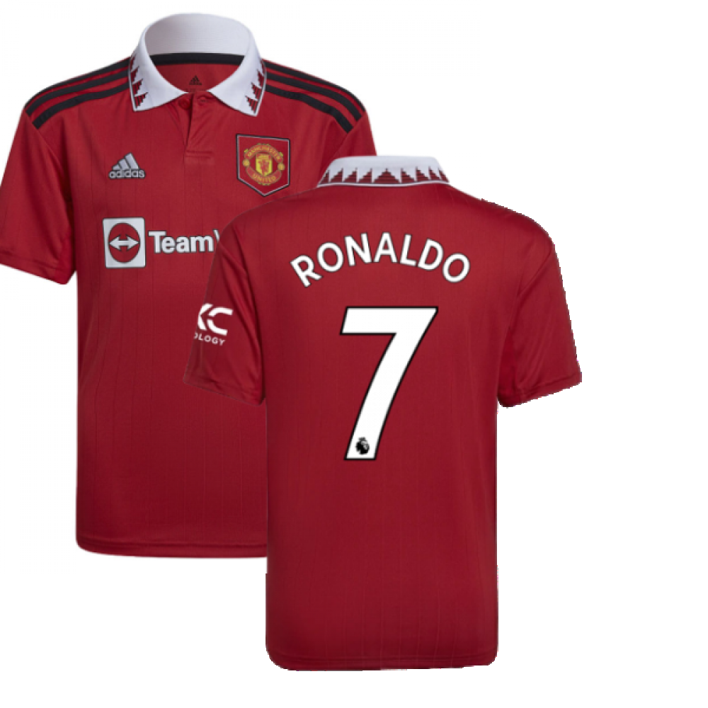 2022-2023 Man Utd Home Shirt (Kids) (RONALDO 7)