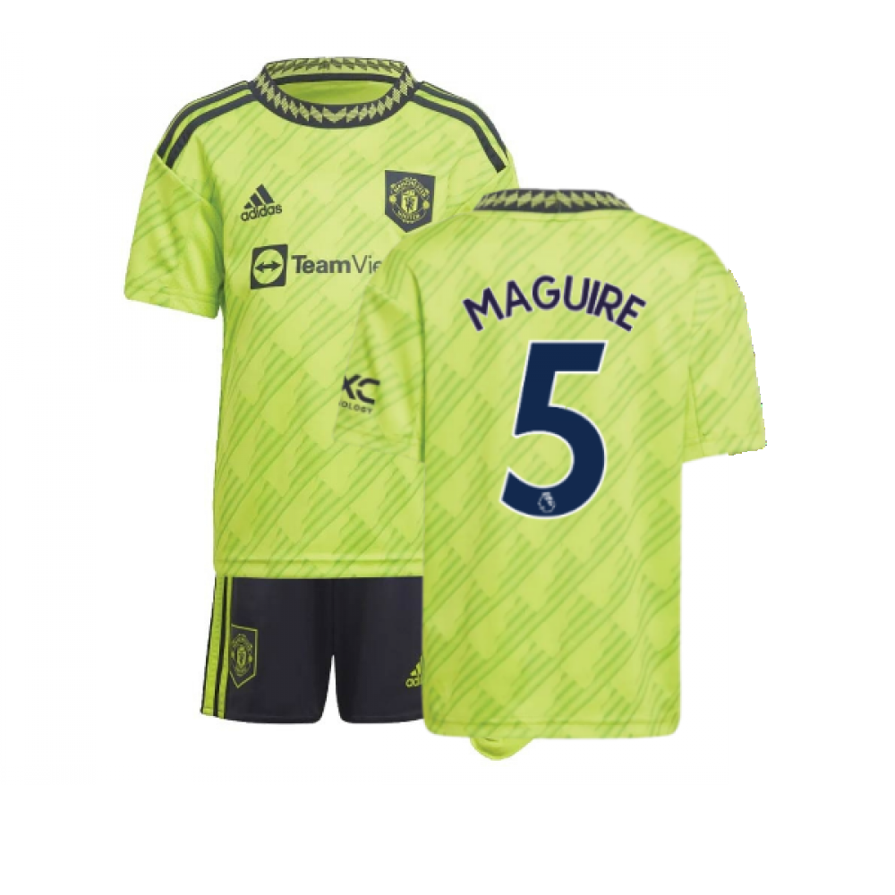 2022-2023 Man Utd Third Mini Kit (MAGUIRE 5)