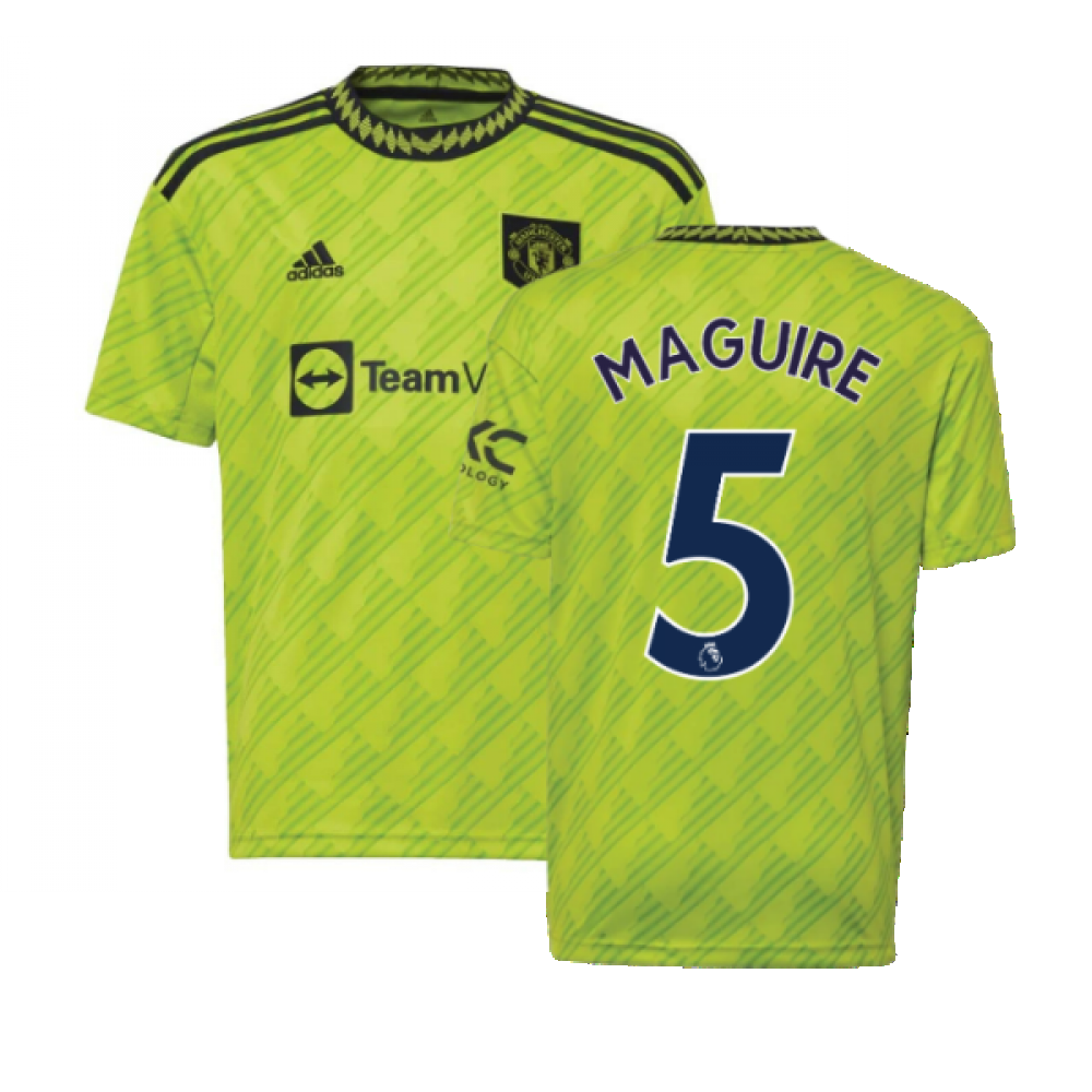 2022-2023 Man Utd Third Shirt (Kids) (MAGUIRE 5)