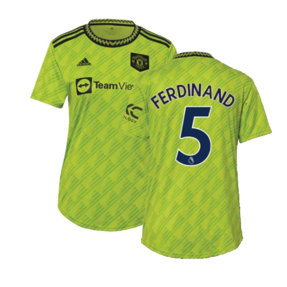 2022-2023 Man Utd Third Shirt (Ladies) (FERDINAND 5)