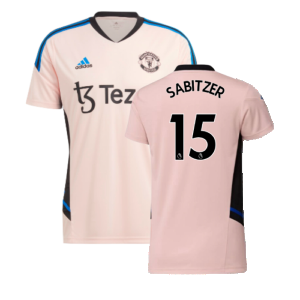 2022-2023 Manchester United Condivo Training Jersey (Pink) (Sabitzer 15)