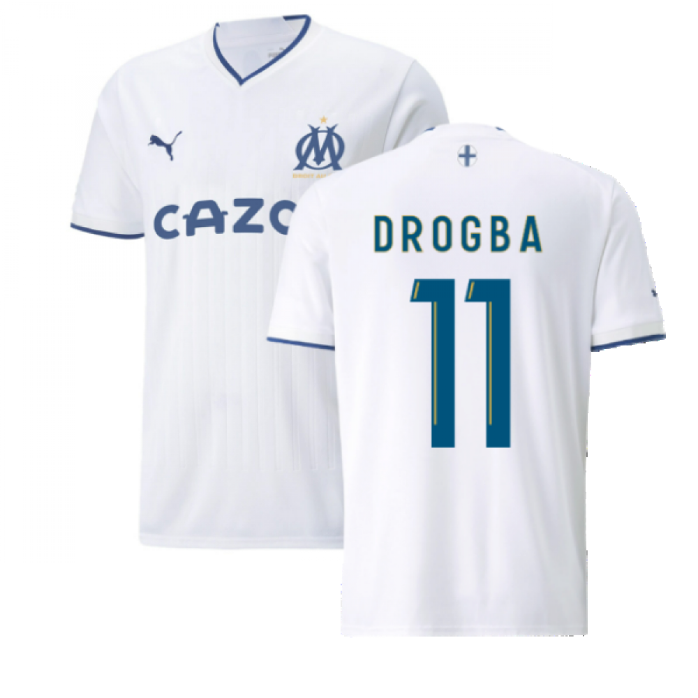 2022-2023 Marseille Home Shirt (DROGBA 11)