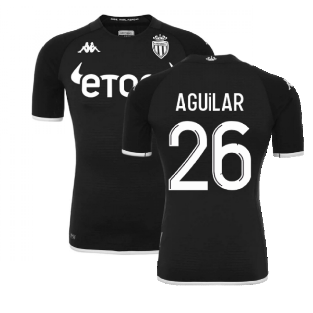 2022-2023 Monaco Away Shirt (AGUILAR 26)