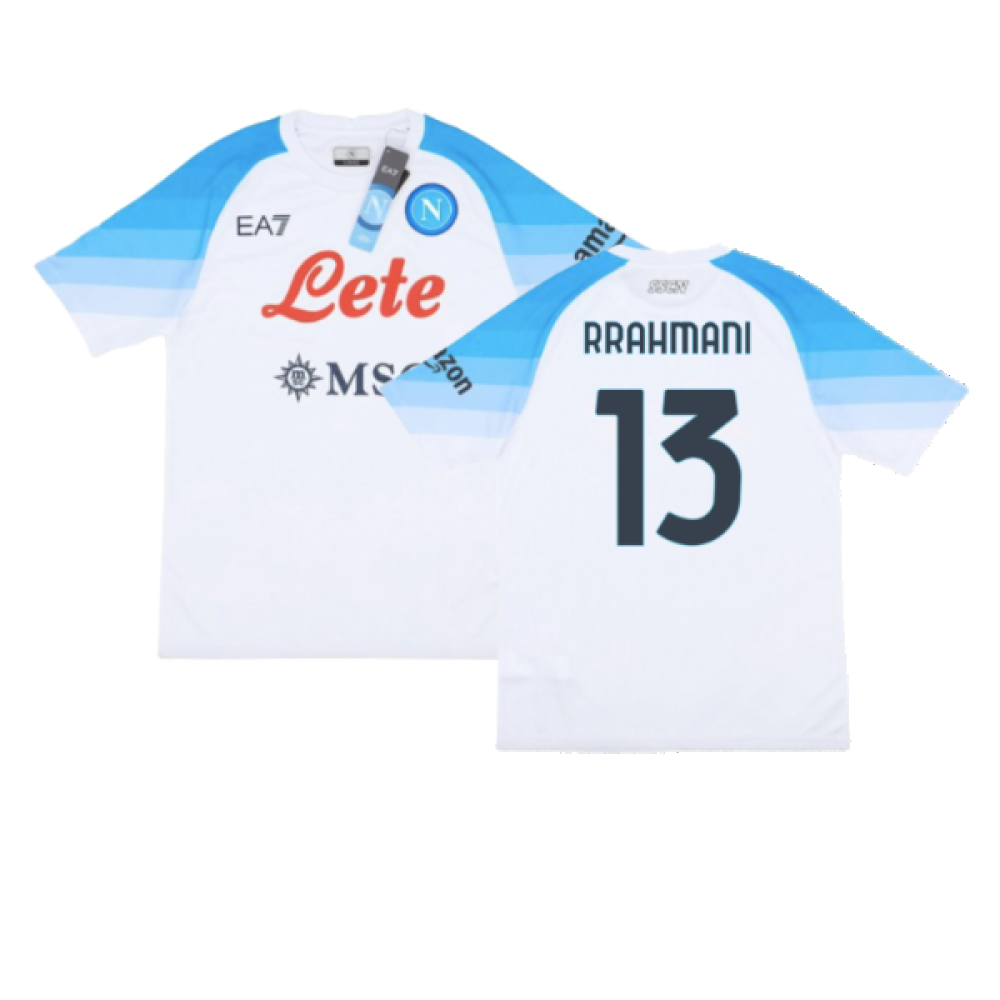 2022-2023 Napoli Authentic Away Shirt (Rrahmani 13)